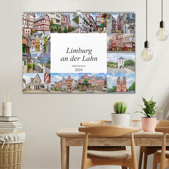 Limburg an der Lahn Impressionen (CALVENDO Wandkalender 2024)
