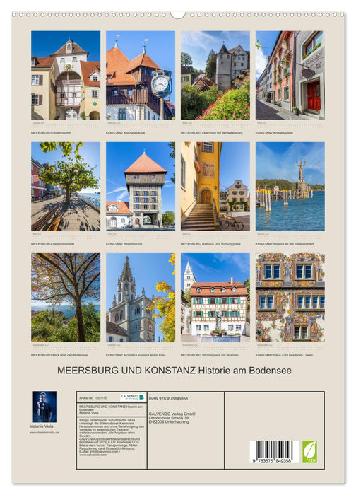 MEERSBURG UND KONSTANZ Historie am Bodensee (CALVENDO Premium Wandkalender 2024)