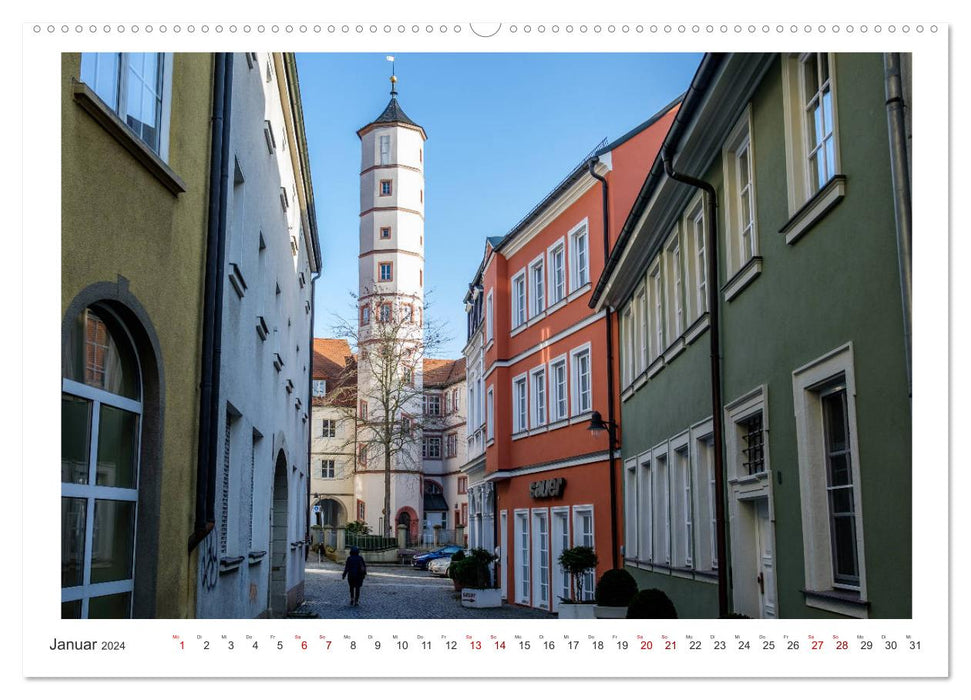 Schweinfurt ist bunt (CALVENDO Wandkalender 2024)