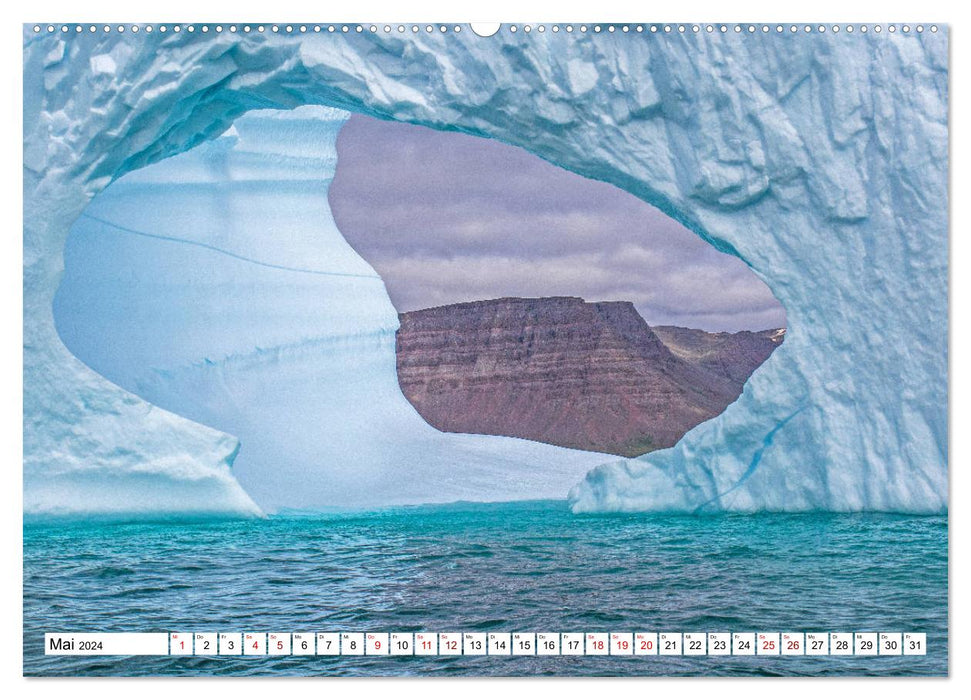 Grönland - Atem der Arktis (CALVENDO Wandkalender 2024)