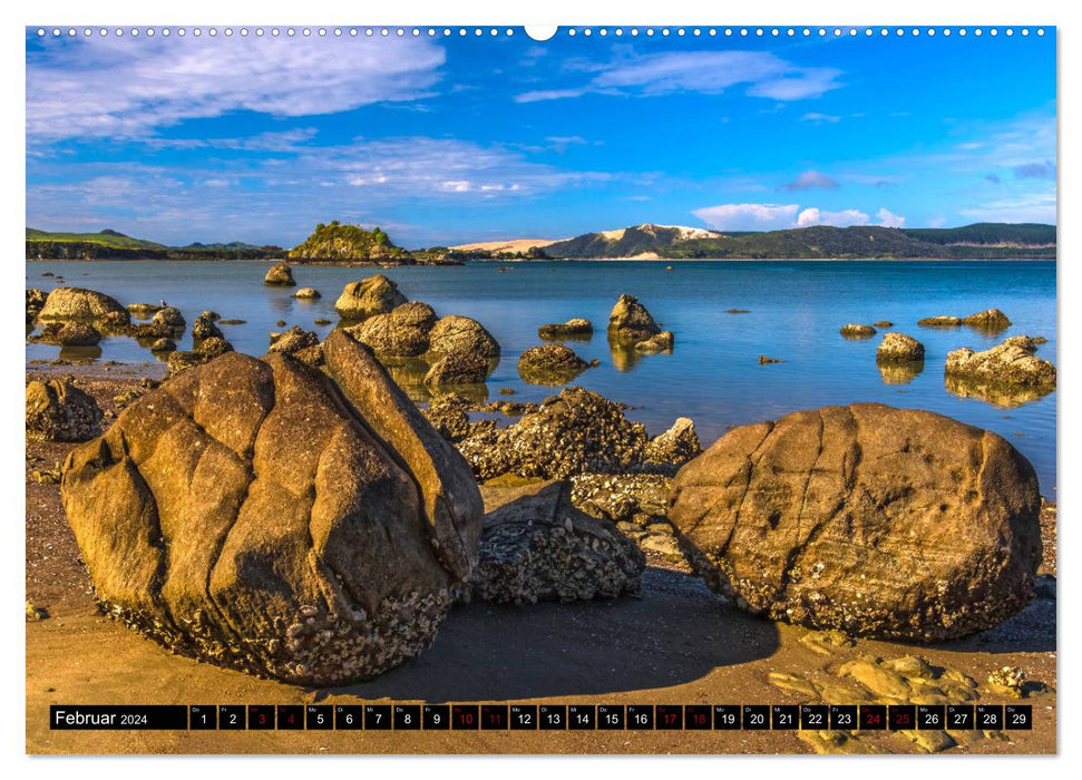 Neuseeland - Paradies Nordinsel (CALVENDO Premium Wandkalender 2024)