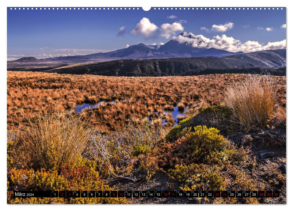 Neuseeland - Paradies Nordinsel (CALVENDO Premium Wandkalender 2024)