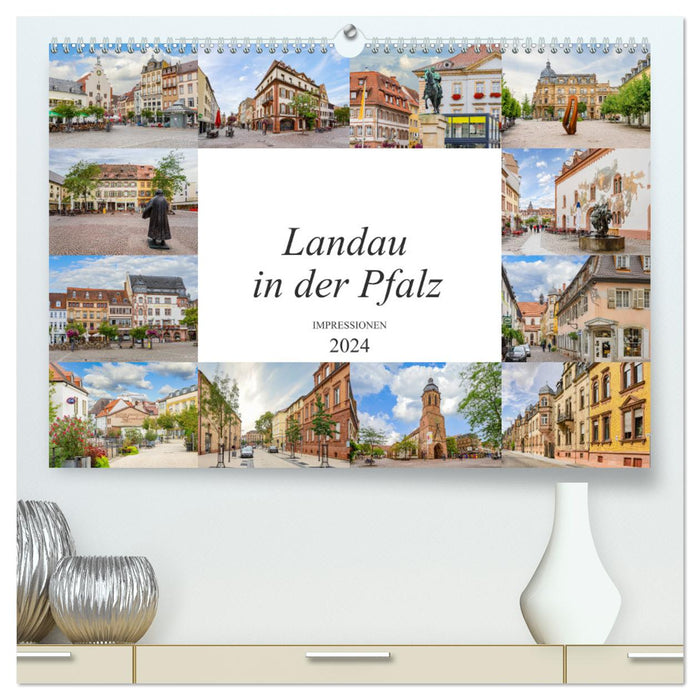 Landau in der Pfalz Impressionen (CALVENDO Premium Wandkalender 2024)