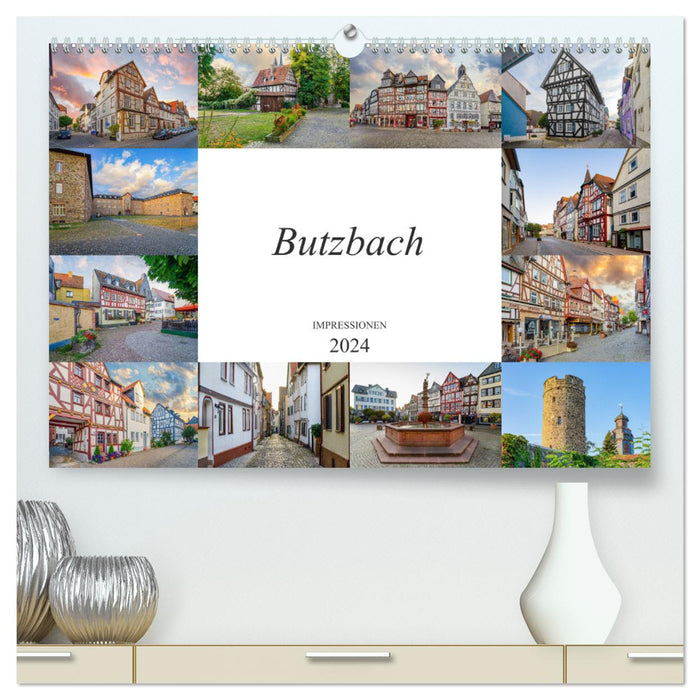 Butzbach Impressionen (CALVENDO Premium Wandkalender 2024)