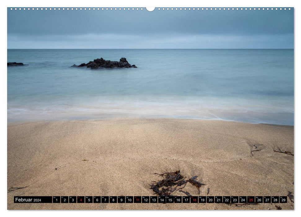 Blick aufs ruhige Meer (CALVENDO Wandkalender 2024)