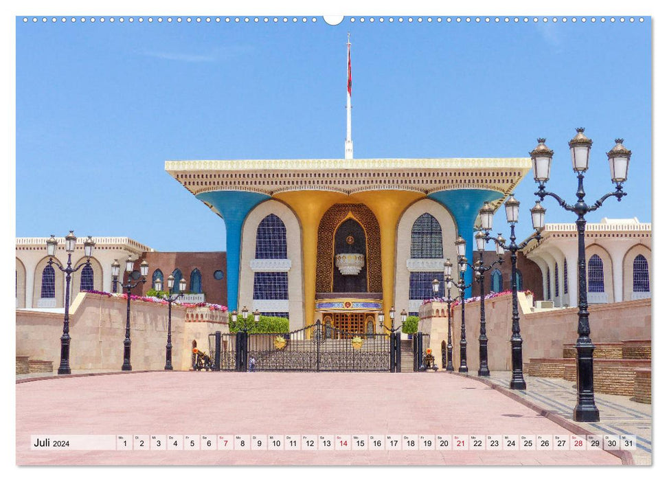 Historischer Oman (CALVENDO Premium Wandkalender 2024)