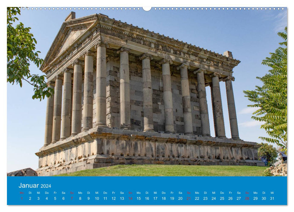 Unbekanntes Armenien (CALVENDO Wandkalender 2024)