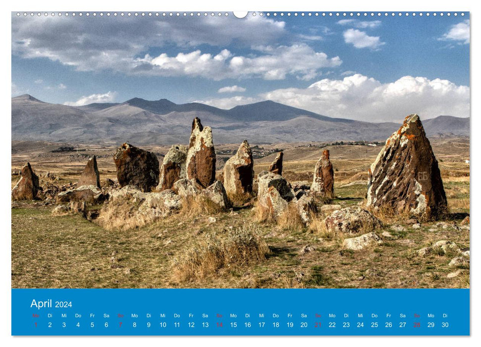 Unbekanntes Armenien (CALVENDO Wandkalender 2024)