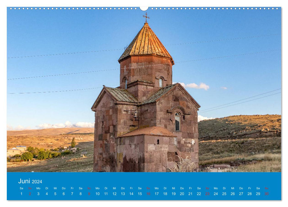 Unbekanntes Armenien (CALVENDO Wandkalender 2024)
