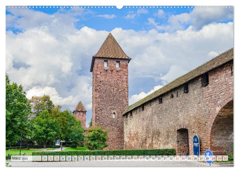 Worms Impressionen (CALVENDO Wandkalender 2024)