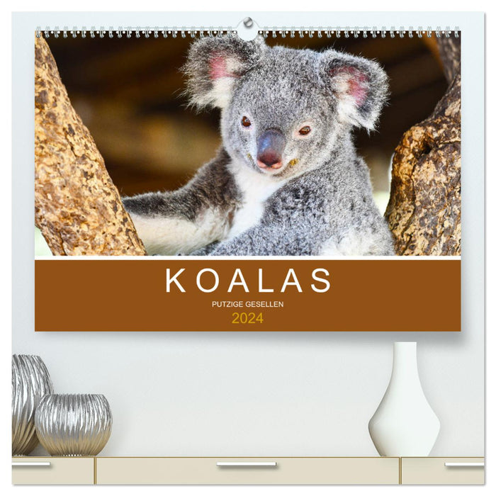 Koalas, putzige Gesellen (CALVENDO Premium Wandkalender 2024)