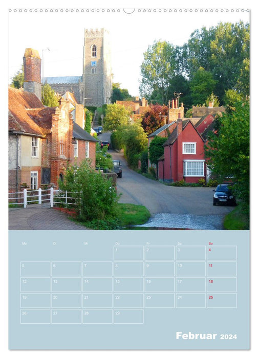 East Anglia - Englands wunderschöner Osten (CALVENDO Wandkalender 2024)