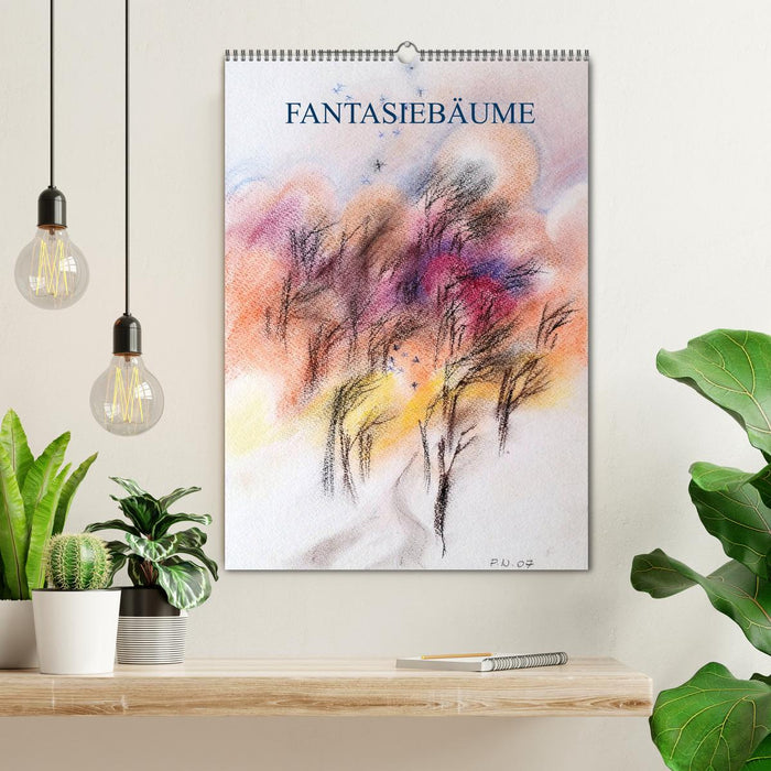 Arbres fantastiques (Calendrier mural CALVENDO 2024) 