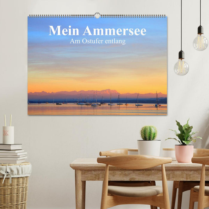 Mon Ammersee - le long de la rive est (calendrier mural CALVENDO 2024) 