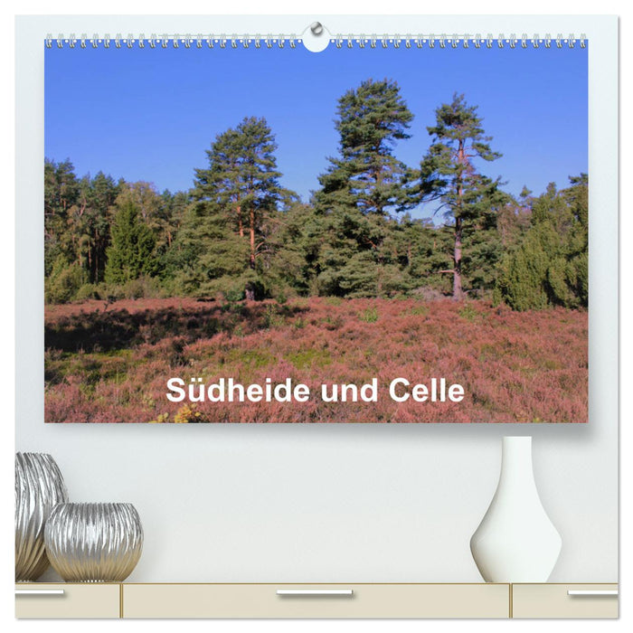 Südheide und Celle (CALVENDO Premium Wandkalender 2024)