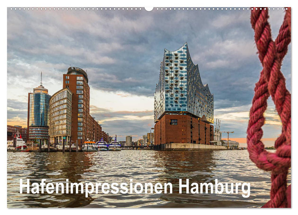 Hafenimpressionen Hamburg 2024 (CALVENDO Wandkalender 2024)