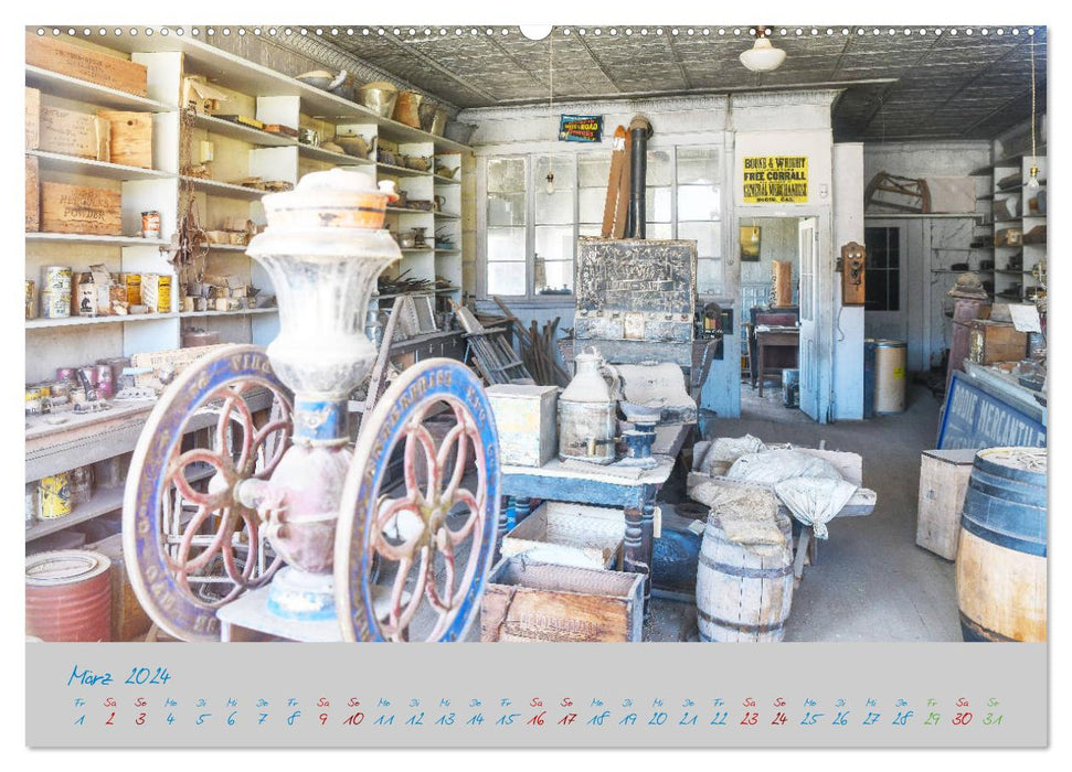 Bodie beauté abandonnée (Calendrier mural CALVENDO 2024) 