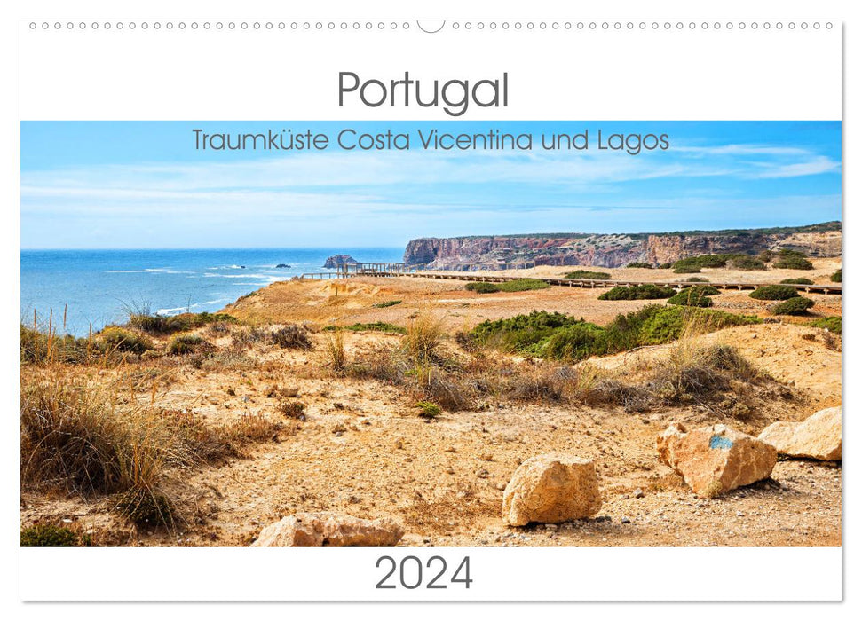 Portugal 2024 – Dream Coast Costa Vicentina et Lagos (Calendrier mural CALVENDO 2024) 
