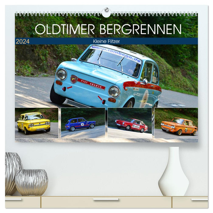 OLDTIMER BERGRENNEN - Kleine Flitzer (CALVENDO Premium Wandkalender 2024)