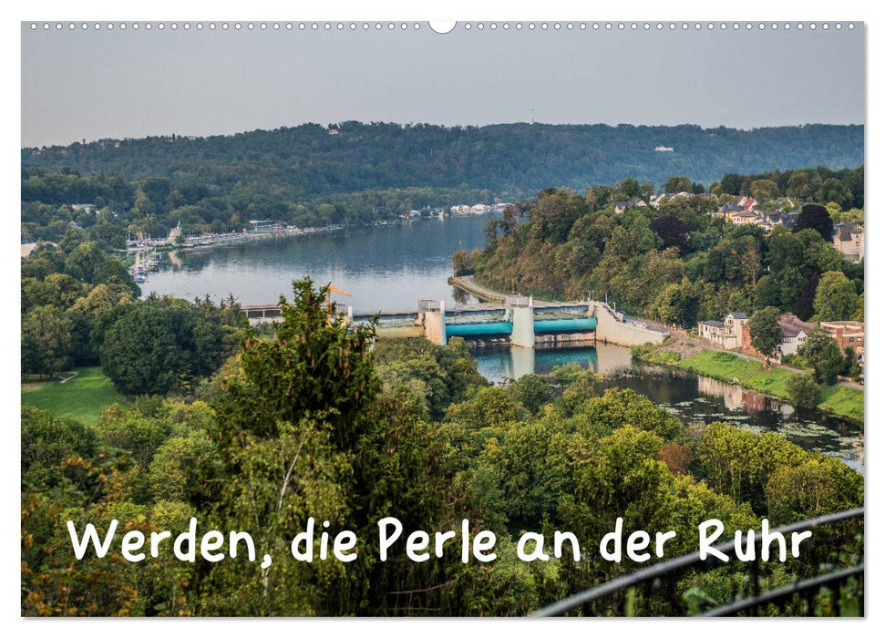 Werden, die Perle an der Ruhr (CALVENDO Wandkalender 2024)