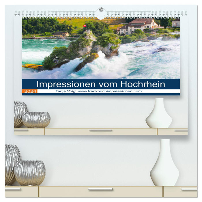 Impressionen vom Hochrhein (CALVENDO Premium Wandkalender 2024)