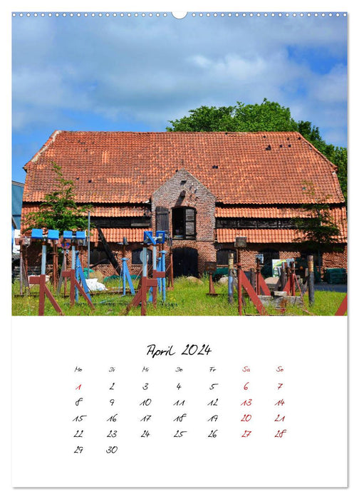 Burgstaaken an der Südküste von Fehmarn (CALVENDO Premium Wandkalender 2024)