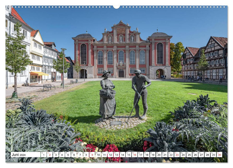 Wolfenbüttel - Historisches Fachwerk (CALVENDO Premium Wandkalender 2024)