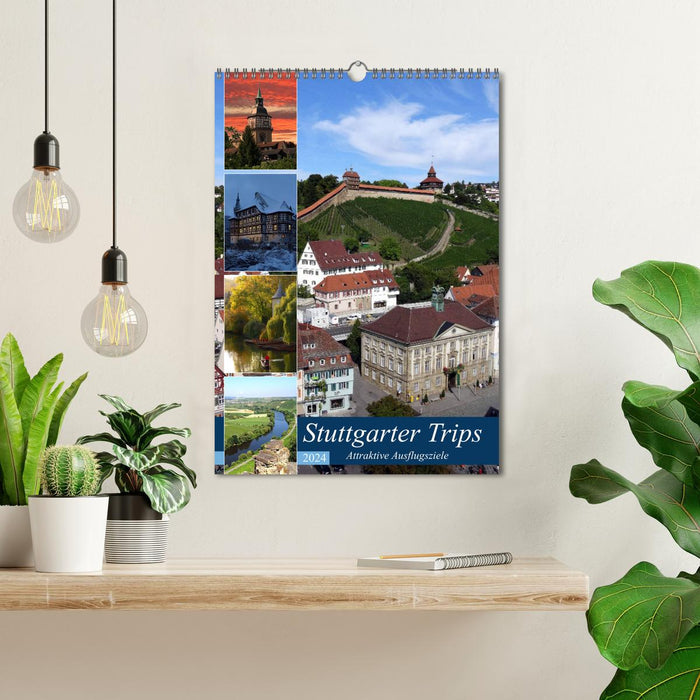 Stuttgarter Trips (CALVENDO Wandkalender 2024)