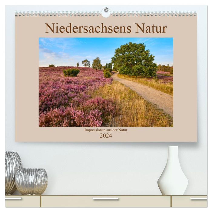 Niedersachsens Natur (CALVENDO Premium Wandkalender 2024)