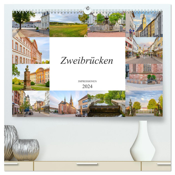 Zweibrücken Impressionen (CALVENDO Premium Wandkalender 2024)