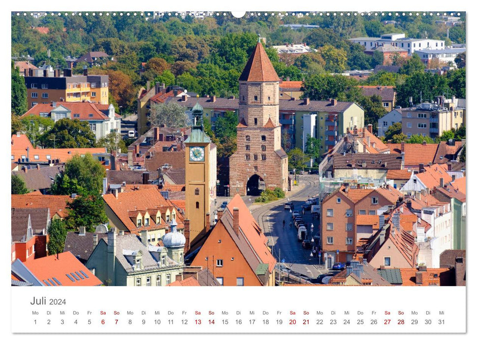 Augsburg Handel seit dem Mittelalter (CALVENDO Premium Wandkalender 2024)