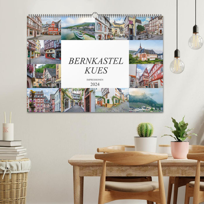 Impressions Bernkastel Kues (calendrier mural CALVENDO 2024) 