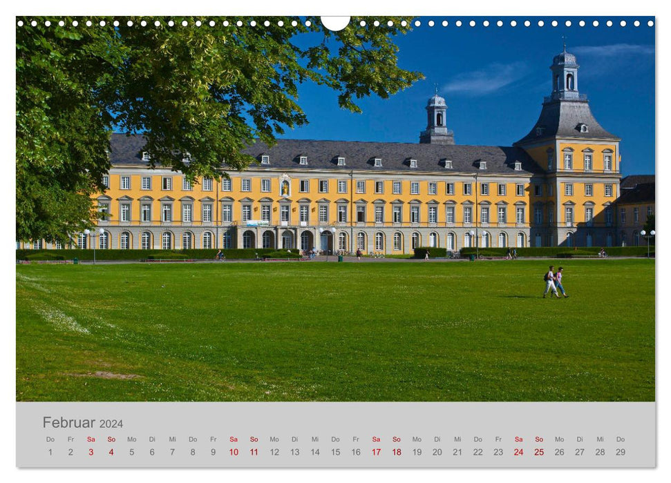 Bonn Die Stadt am Rhein (CALVENDO Wandkalender 2024)