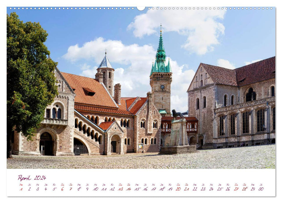 Braunschweig Im Zeichen des Löwen (CALVENDO Premium Wandkalender 2024)