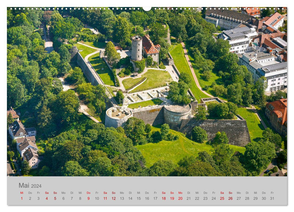 Bielefeld Am Rand des Teutoburger Waldes (CALVENDO Wandkalender 2024)