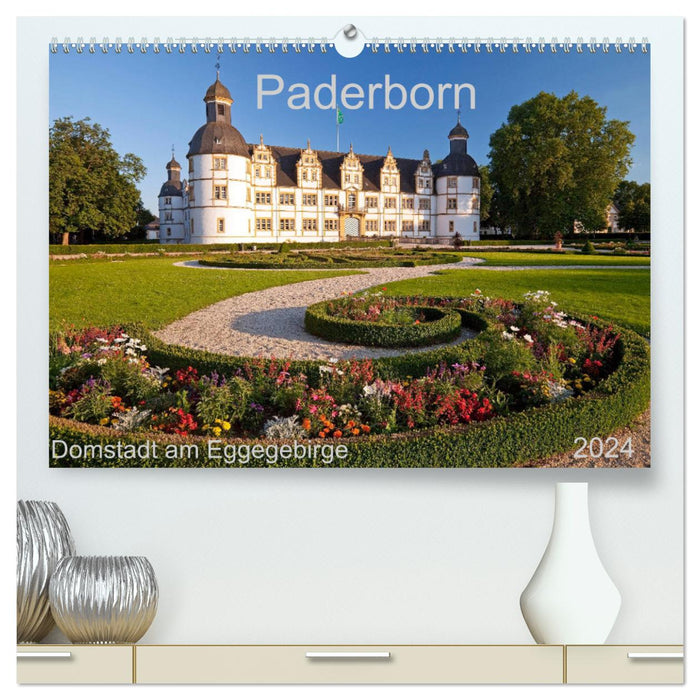 Paderborn Domstadt am Eggegebirge (CALVENDO Premium Wandkalender 2024)