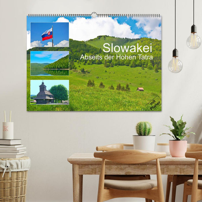 Slovaquie - Loin des Hautes Tatras (Calendrier mural CALVENDO 2024) 