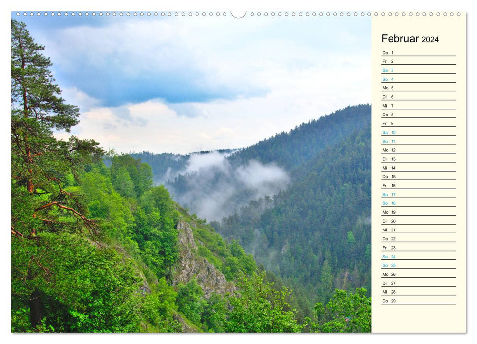 Slovaquie - Loin des Hautes Tatras (Calendrier mural CALVENDO 2024) 