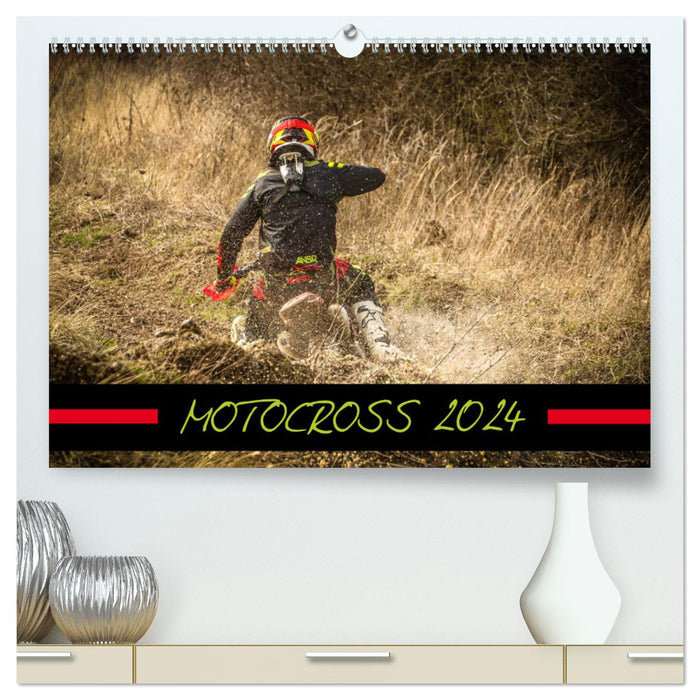MOTOCROSS 2024 (CALVENDO Premium Wandkalender 2024)