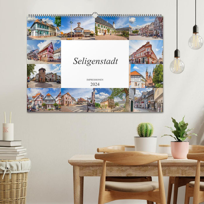Impressions de Seligenstadt (calendrier mural CALVENDO 2024) 