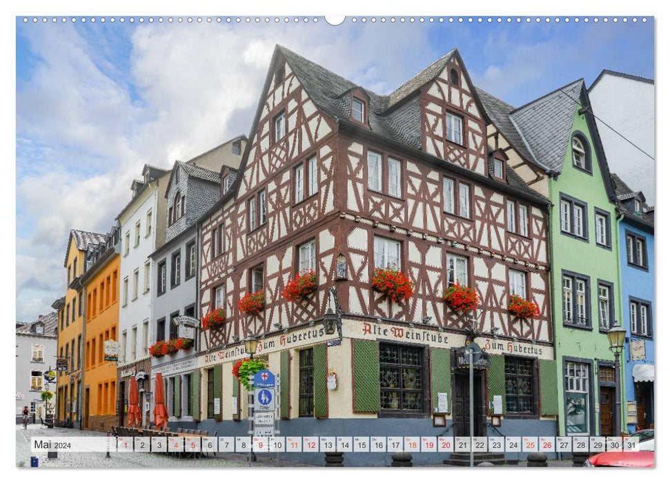 Koblenz Stadtansichten (CALVENDO Wandkalender 2024)