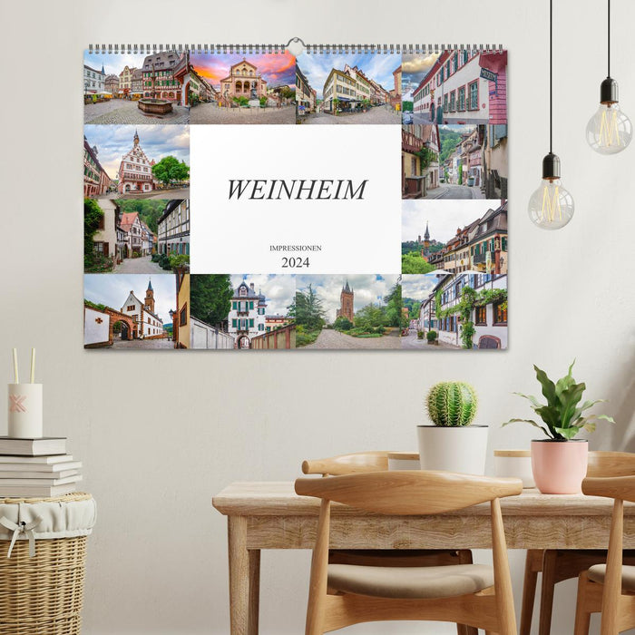 Weinheim Impressionen (CALVENDO Wandkalender 2024)