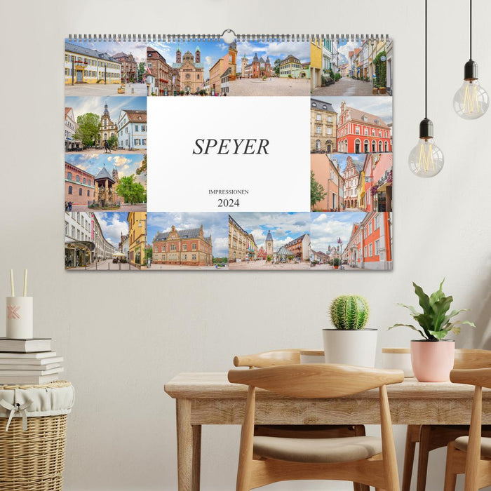 Speyer Impressionen (CALVENDO Wandkalender 2024)
