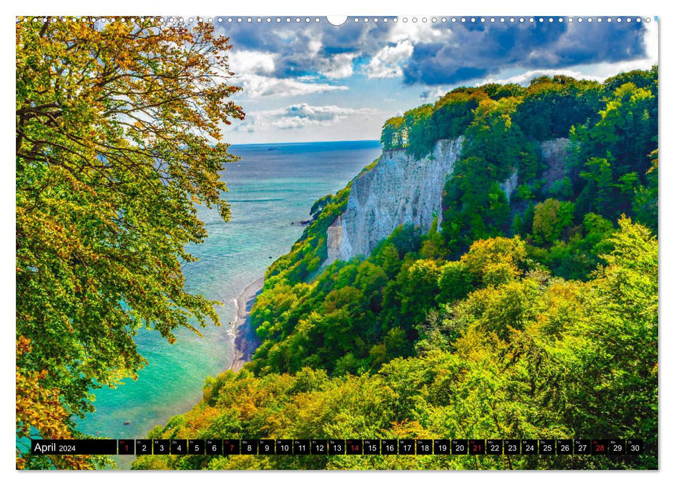 OSTSEE PERLE RÜGEN Michael Jaster (Calvendo Premium Calendrier mural 2024) 