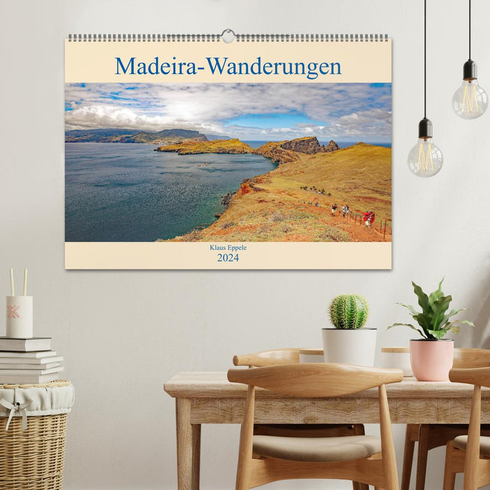 Madeira-Wanderungen (CALVENDO Wandkalender 2024)