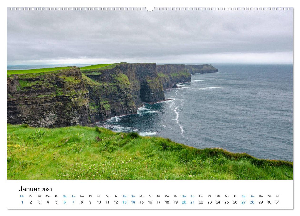 Irlande - L'île d'émeraude (Calvendo Premium Wall Calendar 2024) 