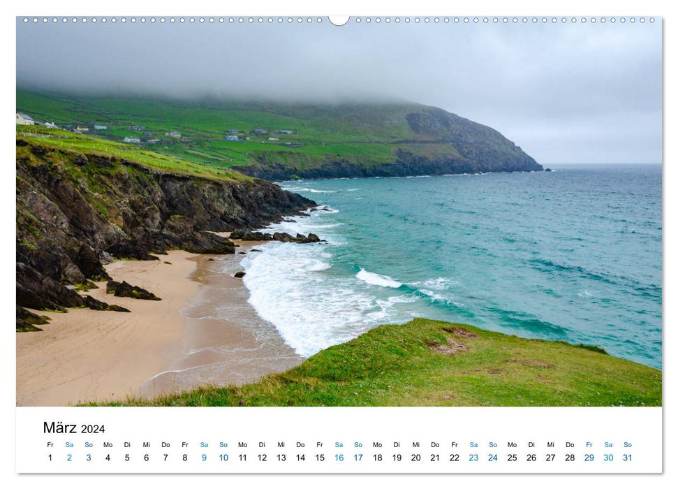 Irlande - L'île d'émeraude (Calvendo Premium Wall Calendar 2024) 