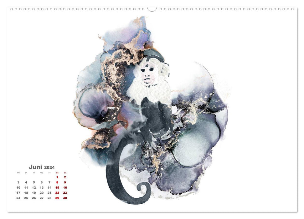 Traumhafte Tierwelt (CALVENDO Premium Wandkalender 2024)