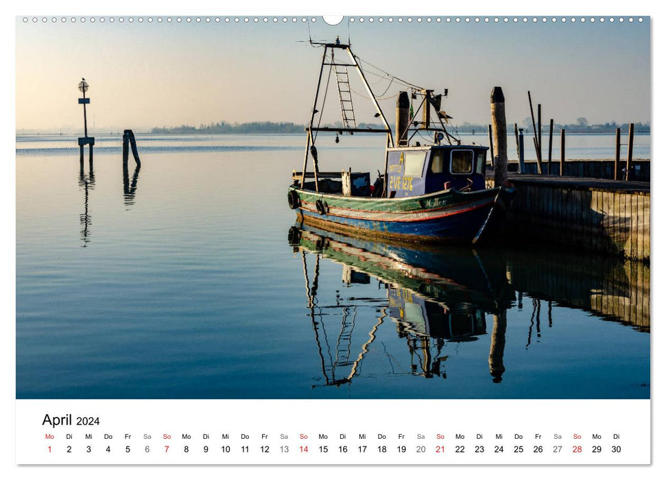 Venedig - Die schönsten Orte (CALVENDO Premium Wandkalender 2024)