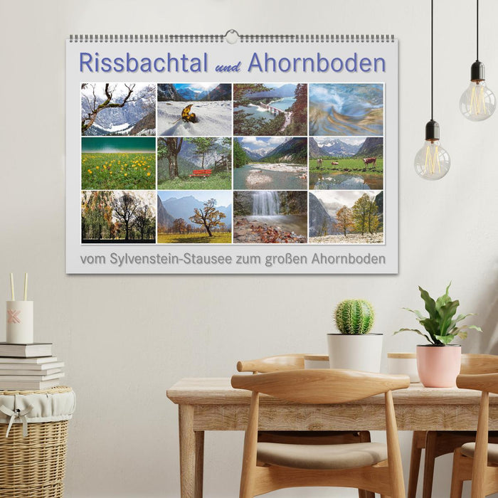 Rissbachtal &amp; Ahornboden (Calendrier mural CALVENDO 2024) 